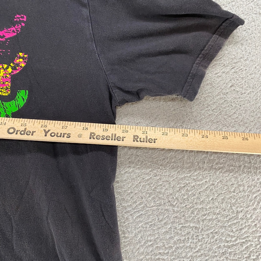 Oakley Graphic T-Shirt‎ Mens Medium Black Short Sleeve Tee Retro Y2K Style - Picture 6 of 13
